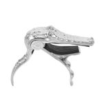 BESTonZON gitar kaposu Gitar kafası Gitar ton ayarlayıcı kaliteli kapo Gitar çalma aracı Gitar düzenleyici tuner gitar klibi gitar aksesuarı gitar aksesuarları ukulele alıcısı Metal Silver