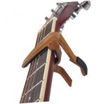BESTonZON gitar kaposu kauçuk kaplama gitar tuner şarj edilebilir alkışlama Akustik gitar için kemik köprüsü pimleri kamış gitar tunerleri anahtar rafı akustik gitar capo elektro gitar kapo