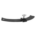 BESTonZON Hakiki deri davul çıkartmaları drum pad Davul çalma pedi Bateri davul sessiz egzersiz pedi Bateri ses engelleyici pedi Davul sessiz pedi davul pedi ped davul Metal Black