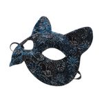 BESTonZON kedi maskesi cadılar bayramı maske korku maskesi Kedi şekilli maske hayvan maskeleri kitsune tilki maskesi cadılar bayramı kostümleri yetişkinler için maske kedi kadın maskesi pvc