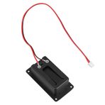 BESTonZON Kutu Elektro gitar pil kutusu Kabuklu Kablolar enstrüman aksesuarları parça kiti Gitar batarya bölmesi Gitar batarya aparatı Gitar Yedek Parçaları gitar manyetikler plastik Black