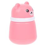 BESTonZON Kutu toz puf kutusu yüz pudra kabı vücut pudrası puf bebek ponponları puf ile vücut pudra kabı bebek pufu bebek pudrası güzel toz puf kılıfı talk pudrası puf kılıfı sünger pembe