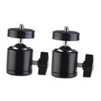 BESTonZON Mini Tripod Montajı 360° Dönebilen Sıcak Adaptörü Kameralar Video Kameralar Aksiyon Kameraları Led Işıklar için