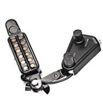 BESTonZON pratik pikap ukulele pikap akustik elektro gitar amfisi kamyonet el feneri hayvan anahtar zincirleri gitar araçları mandal sarıcı halk gitarı pikap ahşap gitar pikap ses alma Black