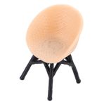 BESTonZON rattan sandalye modeli oyuncak sandalye sandalye portatif hortum mini oyuncaklar Minyatür sandalye Model ev dekoru Dollhouse için minyatür mobilya mini sandalye süsleri pla