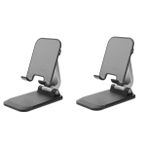 BESTonZON Tablet Standı Çok Fonksiyonlu Telefon Tutucusu 2 Adet Katlanır Cep Telefonu Standı Laptop Sehpası Çalışma Masası Karın Kası Katlanır Sandalye Dizüstü Bilgisayar Standı