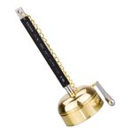 BESTonZON Tapınak Malzemeleri Budizm Müzik Aleti El Okul Zili Meditasyon Minderi Retro Antik El Çanları Masa Üstü Qing Çay Yemeği Zili Dua Aleti Eski Çan Süslemeler Narin Hemşire Metal