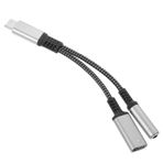BESTonZON Usb C Kulaklık Adaptörü 3.5mm Jak - Aux Adaptörü 30w Dizüstü Bilgisayar için Hızlı Şarj