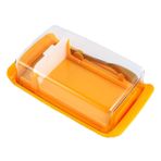 BESTonZON Yemek Takımı 1 Takım Tereyağı Taze Tutmak Kapaklı Cam Kap Kapaklı Seramik Tereyağı Tabağı Fransız Tereyağı Tabağı Bıçaklı Tereyağı Bekçisi Sofra Takımı Plaka Kapağı Buzdolabı