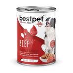 Bestpet 400 gr Sığır Etli Parça Etli ve Soslu Köpek Konservesi