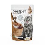Bestpet 85 gr Ciğerli Jöleli Kedi Pouch Mama