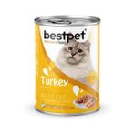 Bestpet 85 gr Gravy Soslu Hindili Yetişkin Konserve Kedi Maması