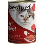 Bestpet Biftekli Gravy 400 gr Yetişkin Kedi Konservesi