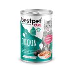 Bestpet Care Hairball Control Sos İçinde Parça Tavuk Etli 400 gr Yetişkin Kedi Konservesi