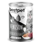 Bestpet Geyik Etli Konserve Yetişkin Kedi Maması 400 gr