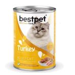Bestpet Hindili 400 gr Yetişkin Kedi Konservesi