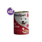 Bestpet Kuzu Etli Konserve Yavru 12x400 gr Köpek Maması