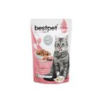 Bestpet Somonlu Kısır Yetişkin Kedi Jöleli 24x85 gr Yaş Mama