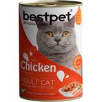 Bestpet Tavuklu 400 gr Yetişkin Kedi Konservesi