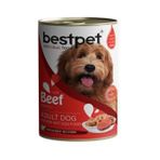 Bestpet Taze Sığır Parça Etli ve Soslu Yetişkin 400 gr Köpek Yaş Mama