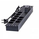 Bestrack Rack 2 m 9'lu Kabin Sigortalı Aliminyum Priz