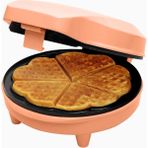 Bestron Retro Kalp Şeklinde Waffle Makinesi 700 W - Turuncu