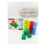 BESTTOYS Manyetik küp şeklinde bloklar yapı blokları 20 parça 2×2 boyutunda mini küp