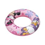 Bestway 3 Adet Minnie Mouse Deniz Simidi 56 cm Pembe Eğlenceli Yüzme Simidi 91040