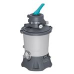 Bestway 3596L Yer Üstü Havuz Kum Filtresi Pompası - 30,5 cm x 30,5 cm x 62 cm - Gri/Yeşil