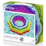Bestway 36163 115 cm Gökkuşağı Yüzme Simit