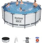 Bestway 366 x 122 cm 56420 Yuvarlak Prefabrik Havuz Seti
