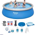 Bestway 457 x 122 cm BW522 Büyük Şişme Havuz Seti
