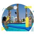 Bestway 52133 244x64 cm Şişme Su Voleybol Seti