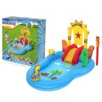 Bestway 53118 264x188x140 cm Wild West Kaydıraklı Fıskiyeli Aksesuarlı AquaPark Şişme Eğlence Havuzu