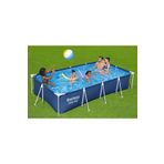 Bestway® 56405 Steel Pro® Dikdörtgen Yerüstü Prefabrik Havuz 4,00 M X 2,11 M X 81