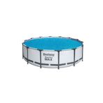 BESTWAY ® 58252 Güneş Isıtmalı Havuz Örtüsü - 3,96 M, 4,27 M Ve 4,57 M Yerüstü Havuzlar Için