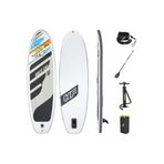 Bestway 65342 Şişme Kano Çantalı Set Kürek ve Pompa Dahil 305x84x12 Beyaz Sörf Tahtası