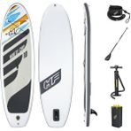 Bestway 65342 Şişme Kano Çantalı Set Kürek ve Pompa Dahil 305x84x12 Beyaz Sörf Tahtası