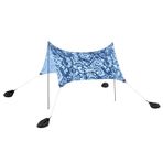 Bestway Açık Hava Plaj Tentesi, 6 ft 11 İnç x 6 ft 11 İnç x 6 ft 6 İnç veya 2,10 x 2,10 x 1.98 m