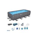 Bestway® APX 365™ 561KA Dikdörtgen Prefabrik Havuz Seti 5,49 m x 2,74 m x 1,32 m BW582
