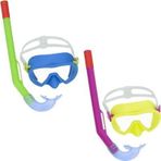 Bestway Çocuk Şnorkel Set Crusader Essential Sarı-Pembe Renk 3 İle 7 Yaş Arası