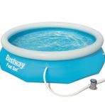 Bestway Fast Set™ Şişme Havuz Seti Yuvarlak 3,05 m x 76 cm