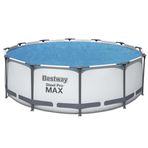 Bestway Flowclear güneş örtüsü, 356 cm, yüzey havuzları için, mavi