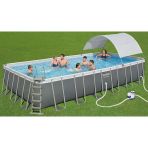Bestway Gölgelikli Büyük Prefabrik Havuz 732X366x132cm 56474 Bw599