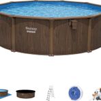 Bestway® Hydrium™ Çelik Duvarlı Prefabrik Yer Üstü Havuz Seti 4,88 M X 1,32 M