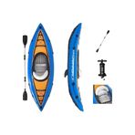 Bestway Hydro-Force Şişme Kano Cove Champion, 275 x 81 x 45 cm, Mavi, Kürekli