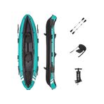 BESTWAY Hydro-force Venture X2 Kayak 2 Kişilik Şişme Kano Set Turkuaz