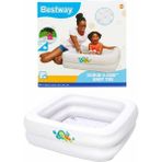 Bestway Kare 86 x 86 x 25 cm Beyaz Bebek Havuzu