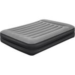 Bestway Kendinden Yastıklı Çift Kişilik Şişme Yatak 203X52X46CM, Elektrikli Pompa Entegreli - Seçenek 1 - Altın - Gri