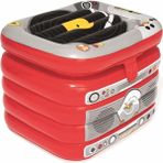 Bestway Kırmızı 31 Lt Hafif ve Taşınabilir Şişme Buzdolabı, Yaş 12+ - 0 - 12 Ay - Açık Gri